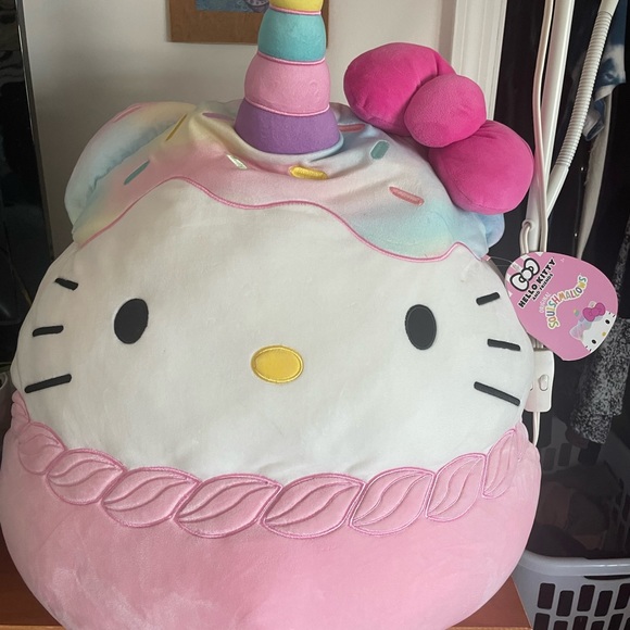 Squishmallows | Toys | Huge Nwt Hello Kitty Unicorn Kellytoys Squishmallow  New Condition | Poshmark